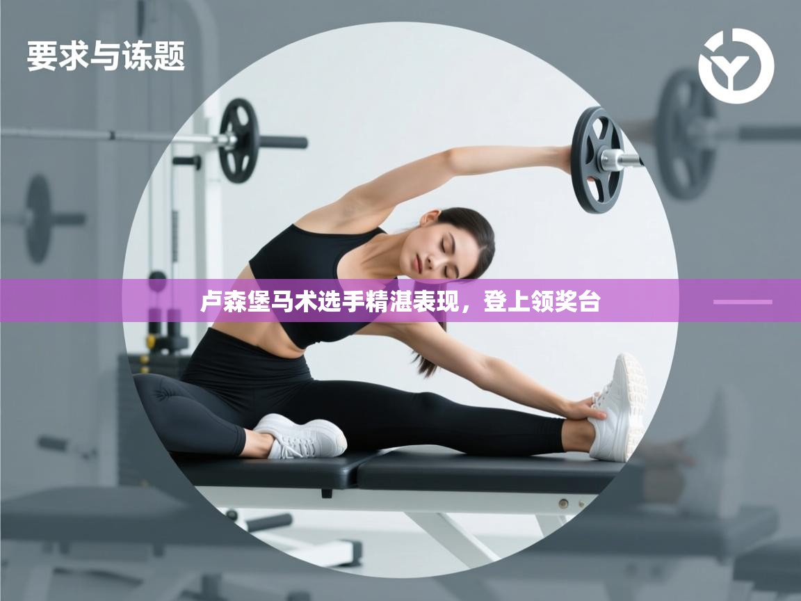 卢森堡马术选手精湛表现，登上领奖台